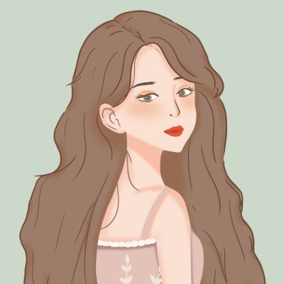 清新文艺性感女生头像 模板ID：9376