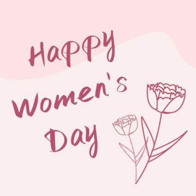 清新花朵妇女节女神节公众号封面次图 模板ID:9390