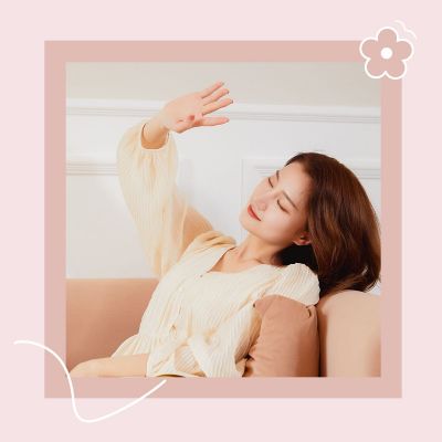 简约文艺优雅头像框 模板ID：11731