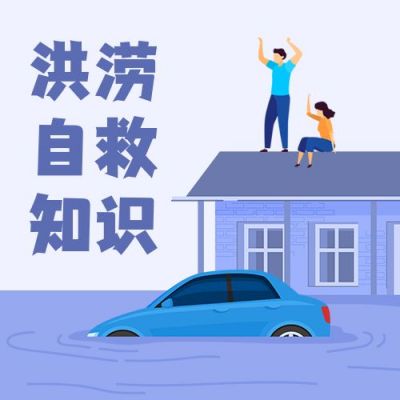 自然灾害气象灾害洪涝洪灾应急科普公众号次图 模板ID：12624