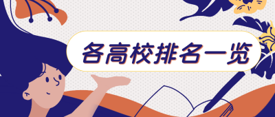 文艺小清新毕业季高校排名公众号首图 模板ID：13381