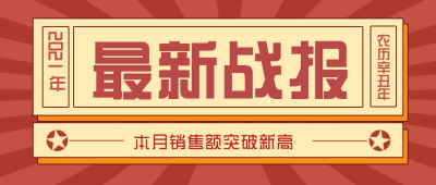 最新战报怀旧公众号封面首图 模板ID：19932