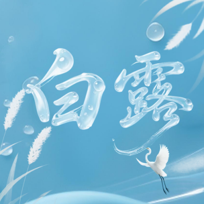 白露节气手机宣传公众号次图 模板ID：768007