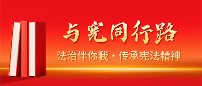 党政宪法宣传周宣传公众号首图 模板ID:772957
