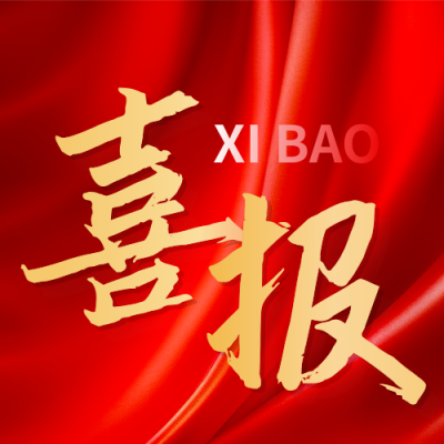喜报表彰红色公众号次图 模板ID：773517