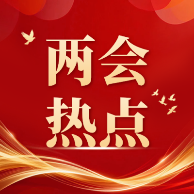 两会热点聚焦政务公众号次图 模板ID：777251