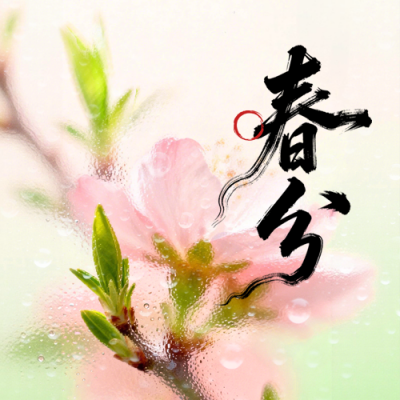 春分节气实景宣传公众号次图 模板ID：778739