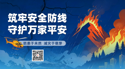 防灾减灾安全生产宣传指南二维码 模板ID：984052