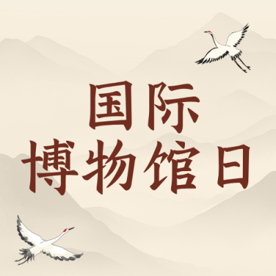 国际博物馆日展览活动宣传简约公众号次图 模板ID：984086