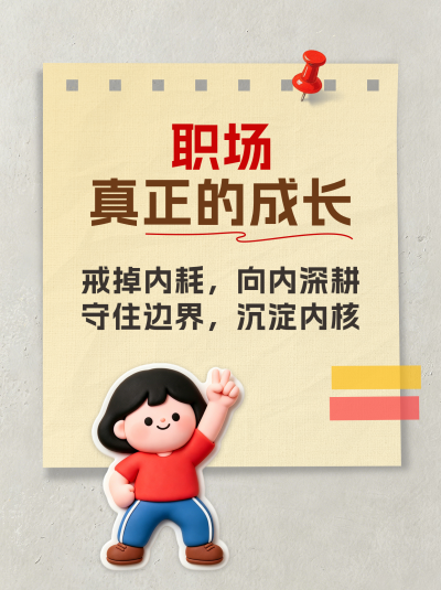 职场成长秘籍分享笔记封面 模板ID：989623