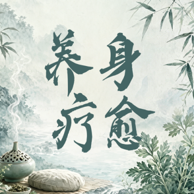 养生疗愈手绘公众号次图 模板ID：989884