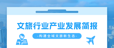 文旅行业发展报告公众号首图 模板ID:990164