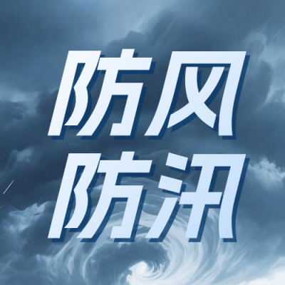 台风预警简约公众号次图 模板ID：990217