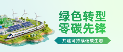 绿色转型项目宣传公众号首图 模板ID：990590
