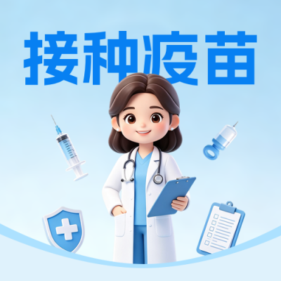 流感疫苗接种攻略公众号次图 模板ID：9917681