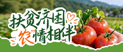 国家扶贫乡村振兴宣传公众号首图 模板ID：9917846