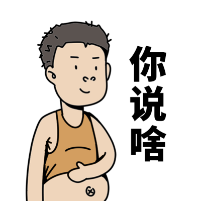 网络热词恶搞你说啥趣味恶搞表情包 模板ID：24410