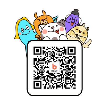 扫码关注趣味可爱表情包 模板ID:25784