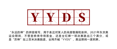 年度网络流行语热词YYDS永远的神公众号首图 模板ID：25970