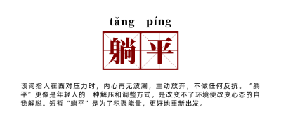 年度网络流行语热词躺平公众号首图 模板ID：25963