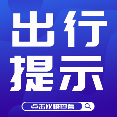 出行提示安全警示牌封面次图 模板ID:30817