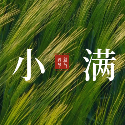 小满节气实景公众号次图 模板ID：34144
