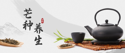 芒种节气养生指南公众号封面首图 模板ID：34924