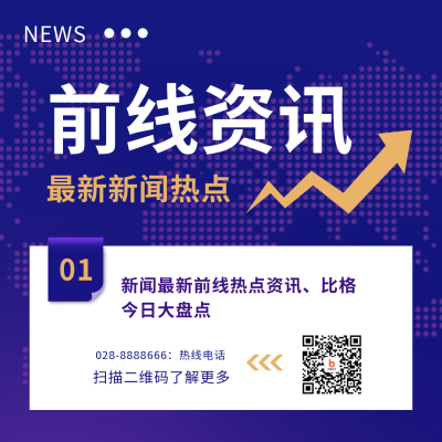 财经新闻大数据资讯分析盘点方形海报 模板ID:35101