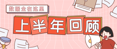 上半年计划宣传活动封面首图 模板ID:35812