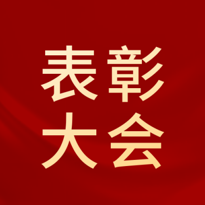 简约政务表彰大会公众号封面次图 模板ID：37581