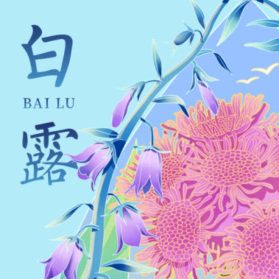 白露二十四节气公众号次图 模板ID：38455