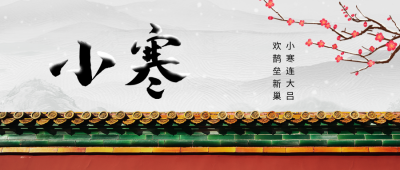合成风小寒公众号封面首图 模板ID：44214
