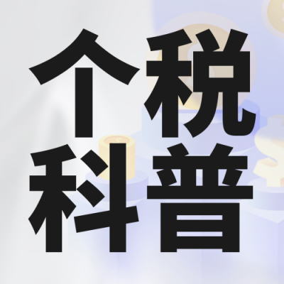 个人所得税科普宣传封面次图 模板ID:46056