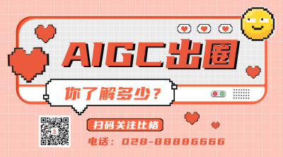人工智能技术宣传二维码 模板ID:49025