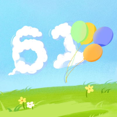 61儿童节宣传封面次图 模板ID:50490