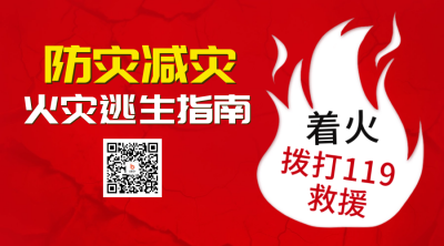 防灾减灾日灭火注意事项指南二维码 模板ID:51339