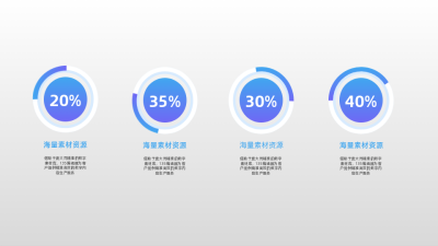 简约商务企业工作总结PPT图例 模板ID：52978