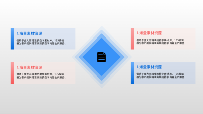 简约商务企业工作总结PPT图例 模板ID：52983