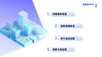 简约商务互联网科技企业简介PPT单页 模板ID：53716