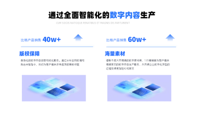 简约商务企业工作总结两项并列PPT单页 模板ID：54183