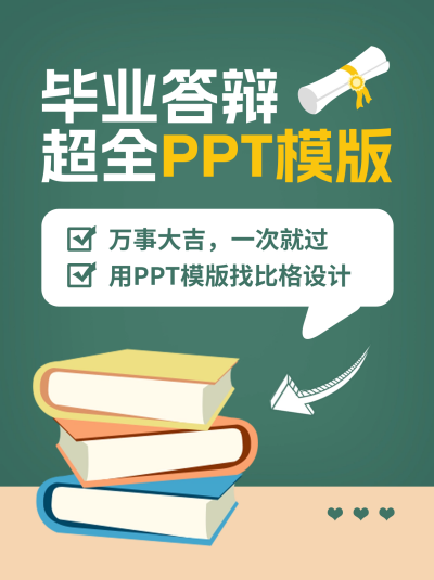 毕业答辩分享小红书封面 模板ID:65918