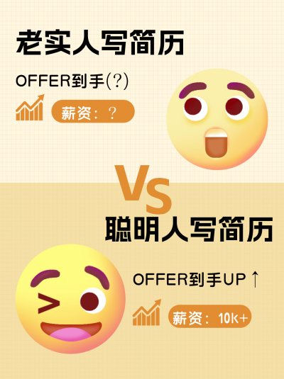 卡通简历制作小红书封面 模板ID:67312