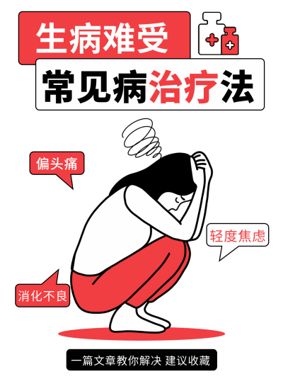 常见病治疗法医学健康小红书封面 模板ID:68837