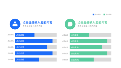 数据分析简约PPT单页 模板ID：72044
