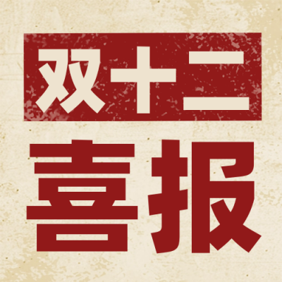 电商销售业绩喜报复古怀旧封面次图 模板ID：72587