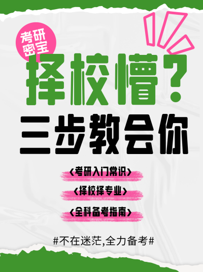 考研攻略小红书封面 模板ID:72902