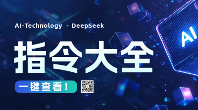 人工智能科技指令二维码 模板ID：759746
