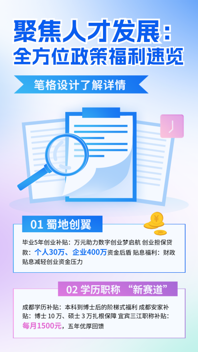 民生政策解读热点新闻宣传竖版配图 模板ID：760459