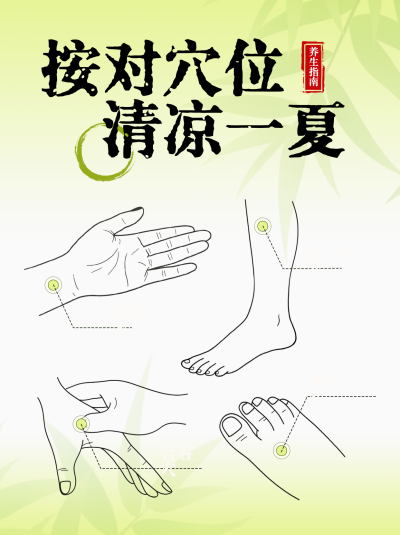 夏季养生科普指南小红书封面 模板ID：764863