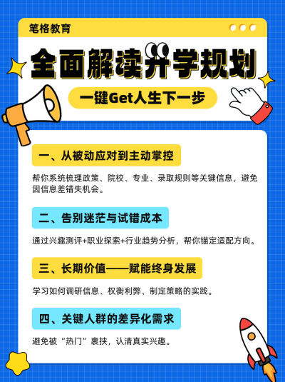 全面解读升学计划小红书封面 模板ID:765925